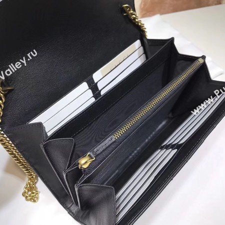 Gucci GG Marmont Matelasse mini Bag 474575 Black