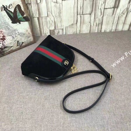 Gucci Ophidia Small Shoulder Bag 499621 Black