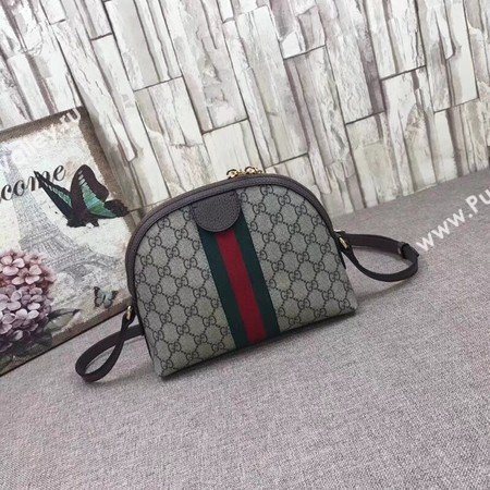 Gucci Ophidia Small Shoulder Bag 499621 Brown