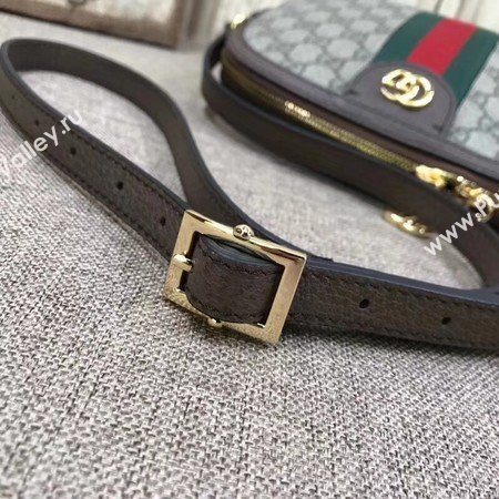 Gucci Ophidia Small Shoulder Bag 499621 Brown