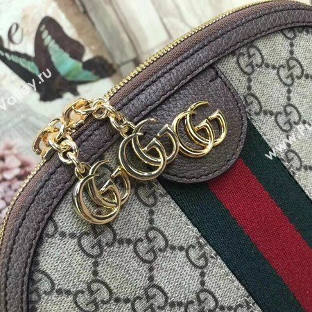 Gucci Ophidia Small Shoulder Bag 499621 Brown