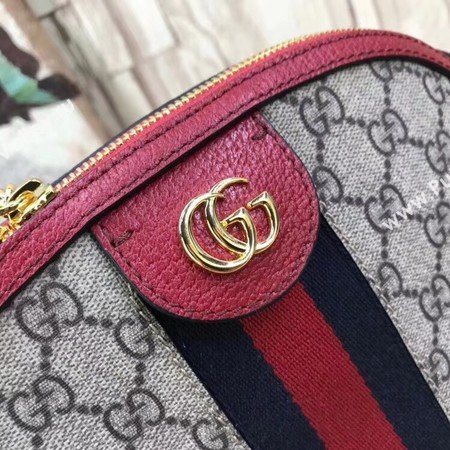 Gucci Ophidia Small Shoulder Bag 499621 Red