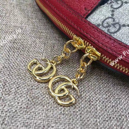 Gucci Ophidia Small Shoulder Bag 499621 Red