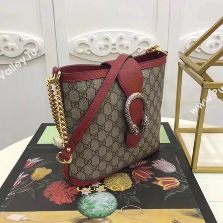 Gucci Dionysus Medium Bucket Bag 499622 Red