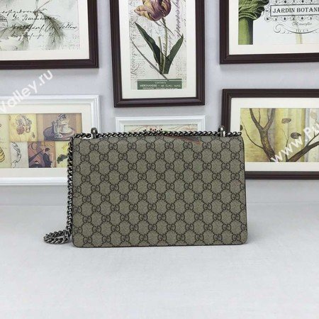 Gucci Dionysus GG Supreme Canvas Shoulder Bag 400249 Purple