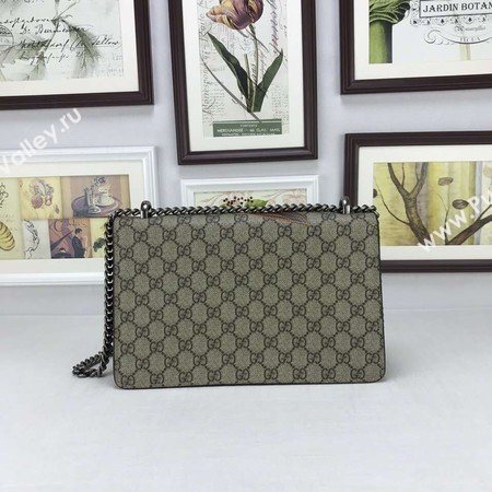 Gucci Dionysus GG Supreme Canvas Shoulder Bag 400249 Red