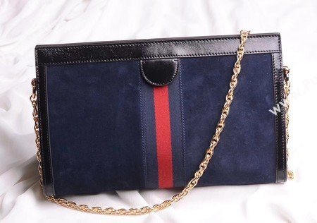 Gucci Ophidia Embroidered Medium Shoulder Bag 503876 Black