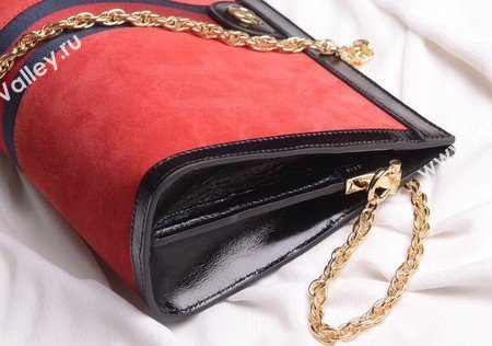 Gucci Ophidia Embroidered Medium Shoulder Bag 503876 Red