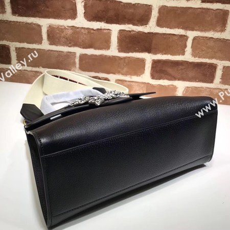 Gucci GucciTotem Medium Top Handle Bag 505342 Black