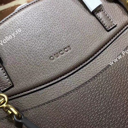 Gucci GucciTotem Medium Top Handle Bag 505342 Brown