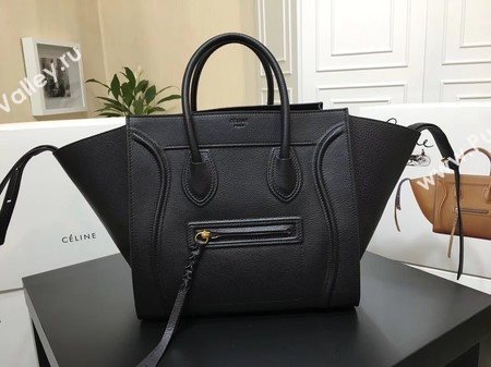 Celine Luggage Phantom Tote Bag Calfskin Leather CT3372 Black