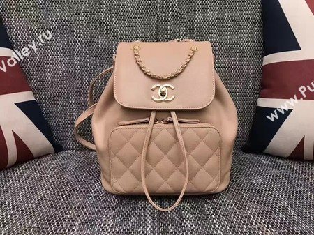 Chanel Original Leather Backpack CHA2590 Apricot