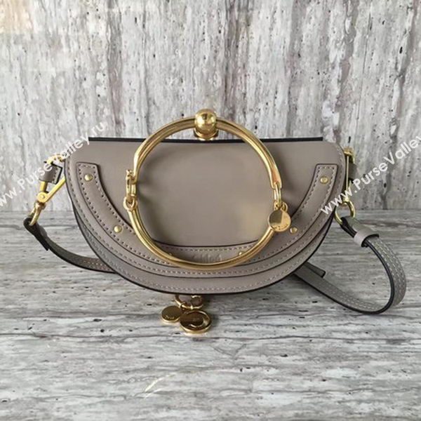 Chloe NANO Nile Bracelet Bag Smooth Calfskin C03772 Apricot