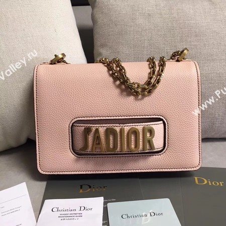 Dior JADIOR Flap Bag Calfskin M9003 Pink