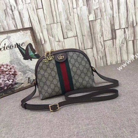 Gucci Ophidia Small Shoulder Bag 499621 Brown