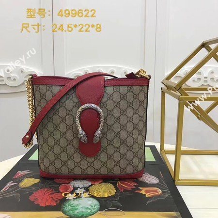 Gucci Dionysus Medium Bucket Bag 499622 Red