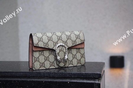 Gucci Dionysus GG Supreme Super mini Bag 476432 Apricot