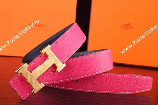 HERMES Belts HB268G Rose
