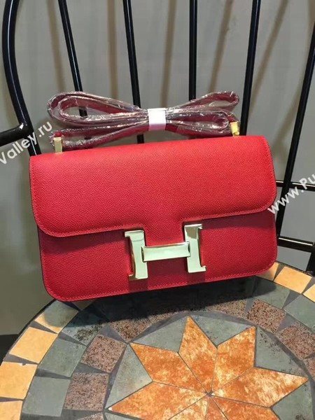 Hermes Constance Bag Calfskin Leather H9978 Red