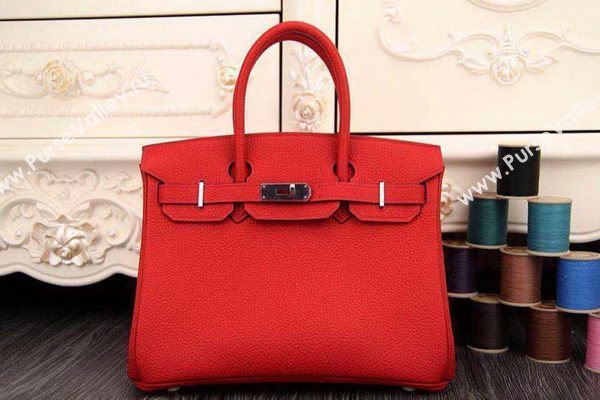 Hermes Birkin 35CM 30CM Tote Bag Original Leather HB35O Red