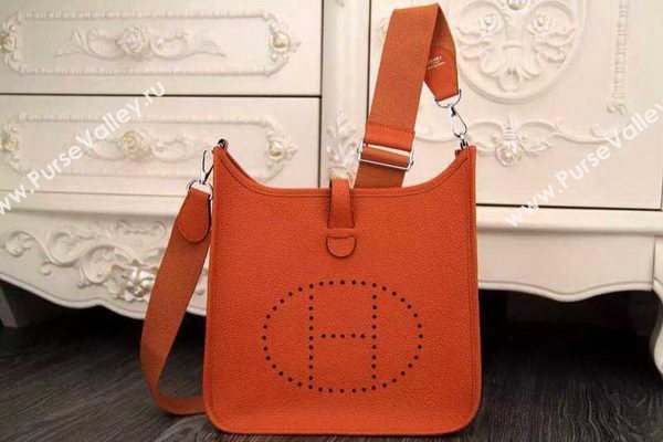 Hermes Evelyne 32cm Messenger Bag H1188 Orange