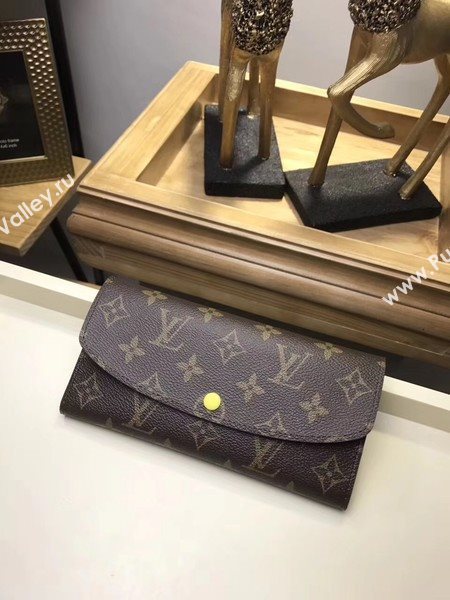 Louis Vuitton Monogram Canvas EMILIE WALLET M61289 Yellow