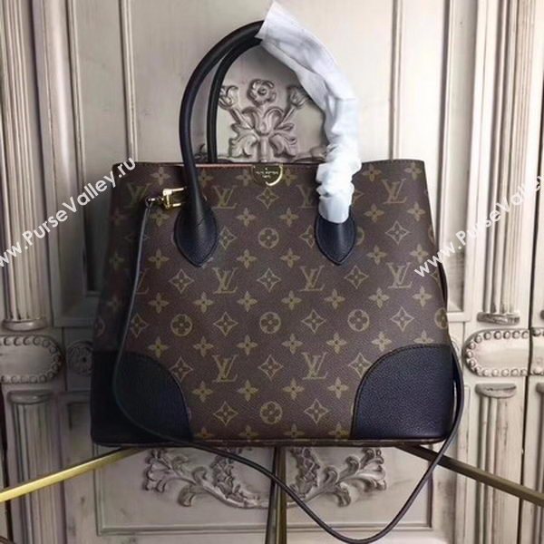 Louis Vuitton Monogram Canvas FLANDRIN M41597 Black