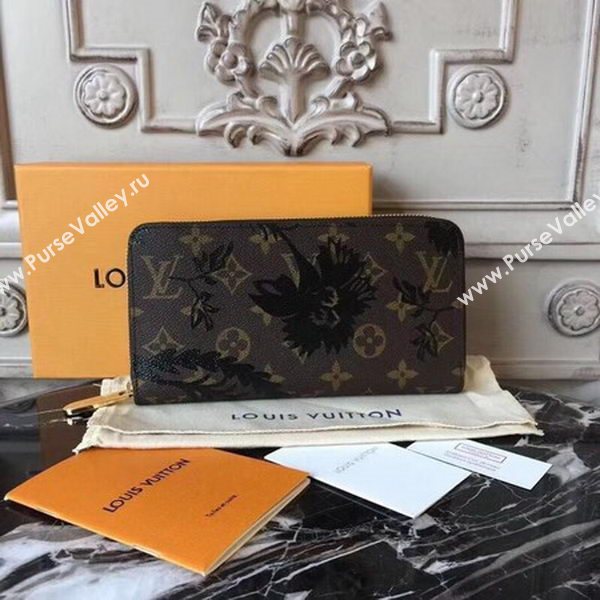 Louis Vuitton Monogram Canvas Zippy Illustre Wallet M60017