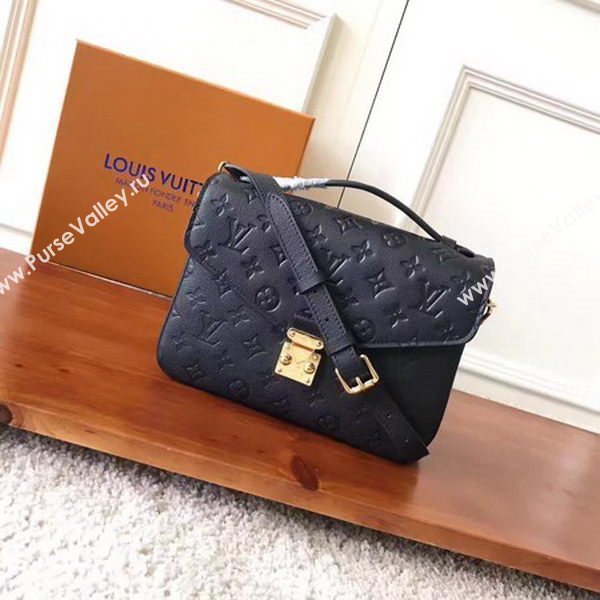 Louis Vuitton Monogram Empreinte POCHETTE METIS M41488 Black