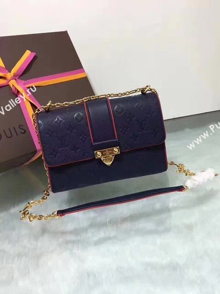 Louis Vuitton Monogram Empreinte SAINT SULPICE PM M43393 Blue