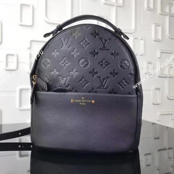 Louis Vuitton Monogram Empreinte SORBONNE BACKPACK M44016 Black