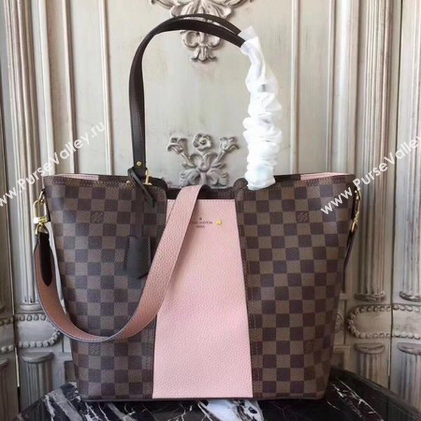 Louis Vuitton Damier Ebene Canvas JERSEY N44041 Pink