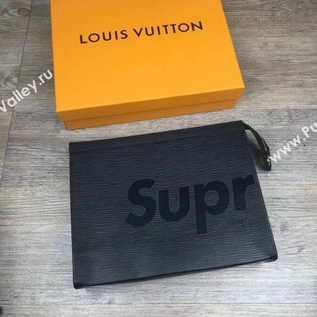 Louis Vuitton Epi Leather POCHETTE VOYAGE MM M30675 Black