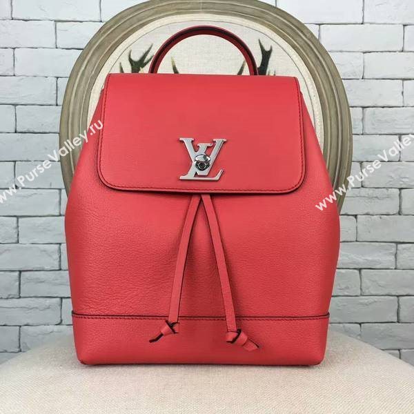 Louis Vuitton LOCKME BACKPACK 41817 Red