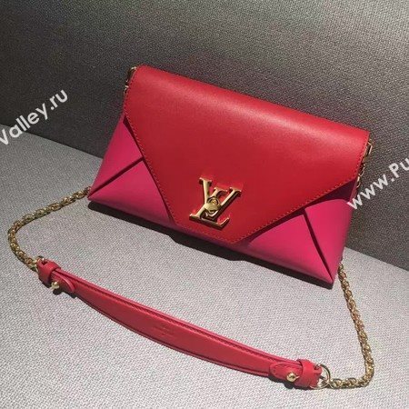 Louis Vuitton Leather Evening Bag LOVE NOTE M54501 Red