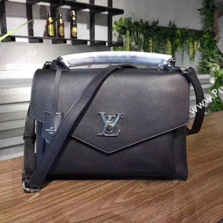 Louis Vuitton Soft Calfskin MY LOCKME M54849 Black