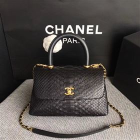 Chanel Original Python Leather Tote Bag 8119A