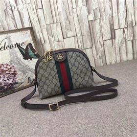 Gucci Ophidia Small Shoulder Bag 499621 Brown