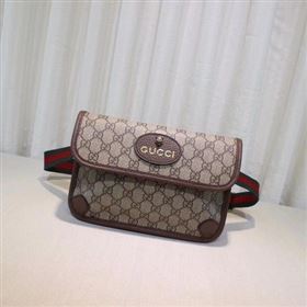 Gucci GG Supreme Belt Bag 493930 Brown