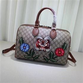 Gucci Limited Edition GG Supreme Top Handle Bag 409527 Tiger