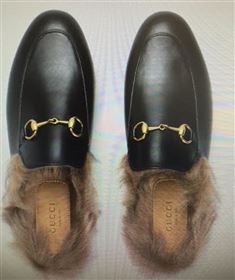 Gucci black leather shoes 