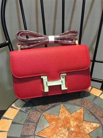 Hermes Constance Bag Calfskin Leather H9978 Red