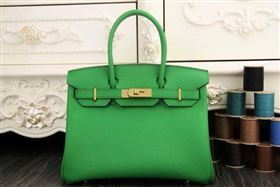 Hermes Birkin 35CM 30CM Tote Bag Original Leather HB35O Green