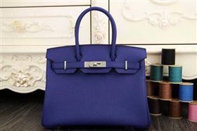 Hermes Birkin 35CM 30CM Tote Bag Original Leather HB35O Royal