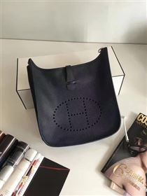 Hermes Evelyne 30cm Messenger Bag E3301 Black