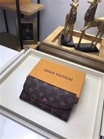Louis Vuitton Monogram Canvas EMILIE WALLET M61289 Rose