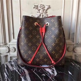 Louis Vuitton Monogram Canvas NEONOE M44020 Red