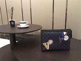 Louis Vuitton Damier Graphite Canvas POCHETTE VOYAGE MM N64442