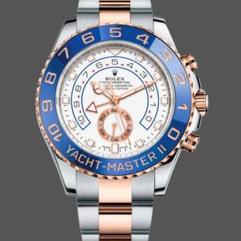 Rolex Yacht-Master II 116681 White dial 44mm Mens Watch (w15325493)