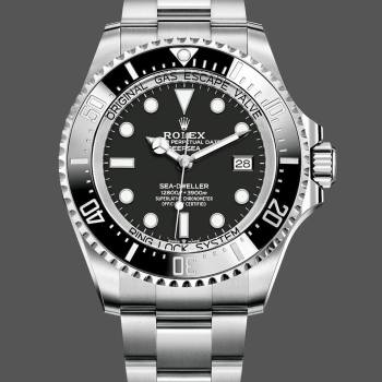 Rolex Deepsea 126660 Black Dial Oyster Steel 44mm Mens watch (w15325511)